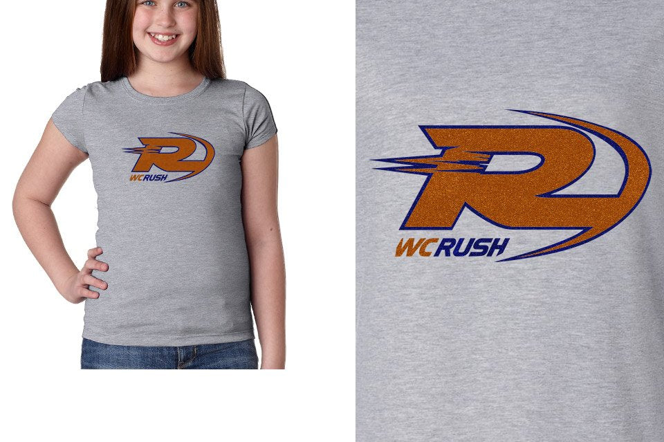 WC Rush - glitter Girls' Princess T-Shirt