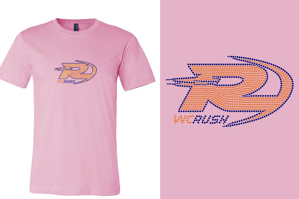 Rhinestones WC Rush Unisex t-shirt