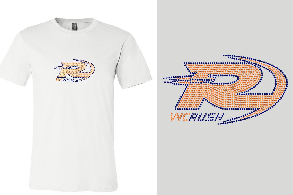 Rhinestones WC Rush Unisex t-shirt