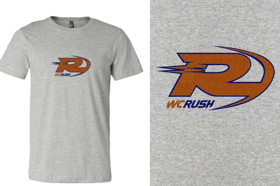 WC Rush - glitter Unisex t-shirt