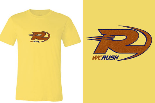 WC Rush - glitter Unisex t-shirt